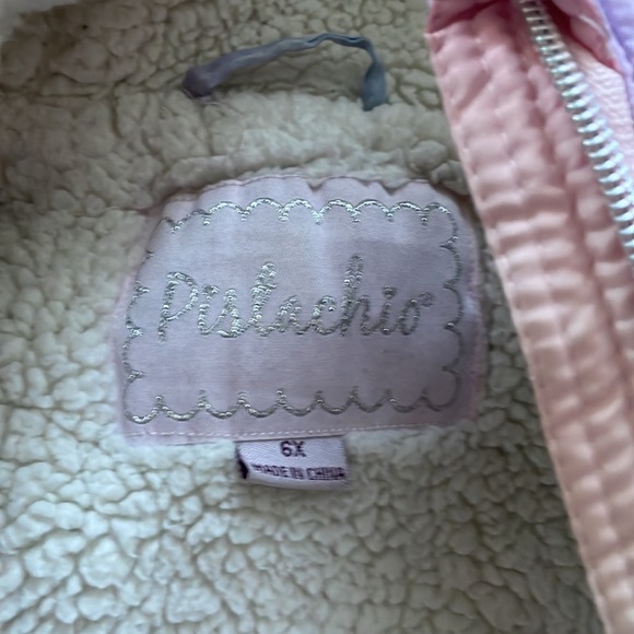 Pastel Girls Puffer Coat Sherpa-lined - Picture 2 of 4
